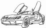 Mercedes Coloring Pages Cars Benz Mclaren Sport Sheets Carscoloring sketch template