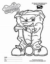 Spongebob Coloring Pages Gangster Cartoon Patrick Gangsta Drawing Ghetto Gif Minaj Nicki Getdrawings House Ah Miracle Timeless Template Wallpapers sketch template