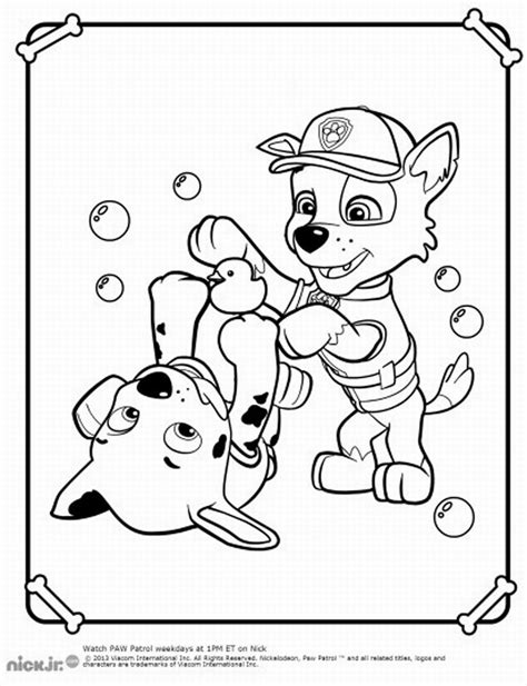 coloring pages  paw patrol masks