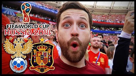 Spain Vs Russia Penalty Shootout And Party In Moscow