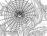 Spider Coloring Web Pages Printable Color Cool2bkids Colouring Print Spiderman Halloween Getcolorings Choose Board Kids sketch template
