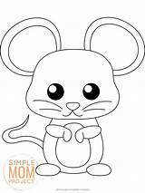 Mice Simplemomproject sketch template