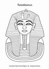Tutankhamun Colouring Tut Egipto Tutankamón Jars Canopic Momias Egipcias Tutankamon Cleopatre Colorare Maquetas Egipcio Egitto Tutankhamon Enseñar Esculturas Antico Geografia sketch template