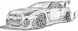 Gtr Drawing Nissan Skyline R34 Coloring Pages Draw Deviantart Sketch Traditional Drawings Template Source Templates Paintingvalley sketch template