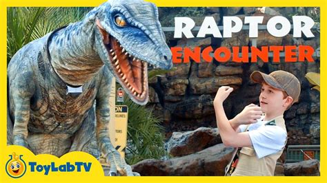 T Rex Ranch Tv Jurassic World Raptor Adventure With