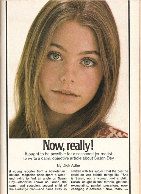 1973 Tv Guide Article~susan Dey Is Laurie Partridge On The Partridge