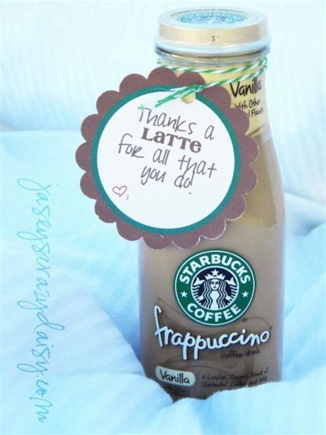 latte printable starbucks gift card teacher gifts