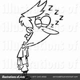 Clipart Exhausted Illustration Toonaday Royalty Rf sketch template