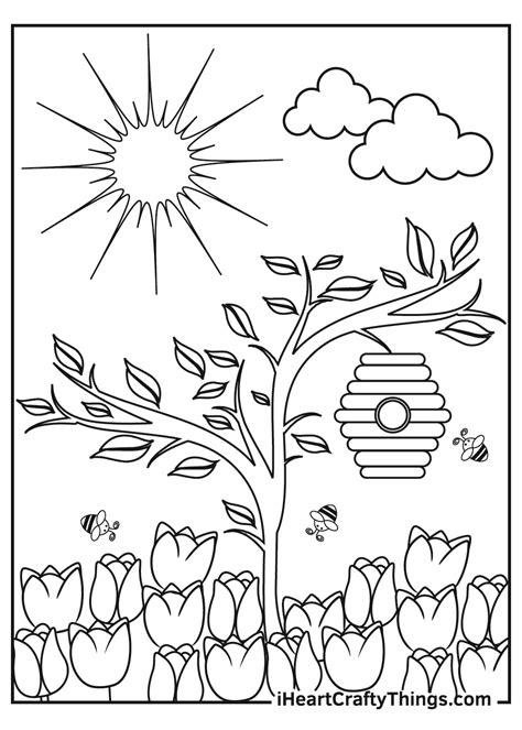 garden coloring pages updated