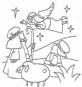 Coloring Pages Christian Kleurplaat Christmas Bible Herders Story Color Engel Kleurplaten Kerstmis Characters Kids Children Shepherds Vertelt Clipart Het Kerst sketch template