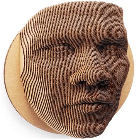 cardboard face mask  designer luis rodrigalvarez unmasks  glory