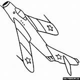 Coloring Pages Mig Drawing Kids Airplanes Fighter Aircraft Jet Print Color Online Planes Airplane Hornet Zum Jets Malvorlagen Kinder Für sketch template