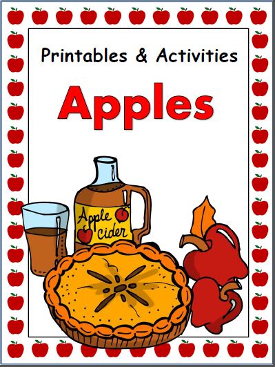 kindergarten apple activities  worksheets   teachers apple