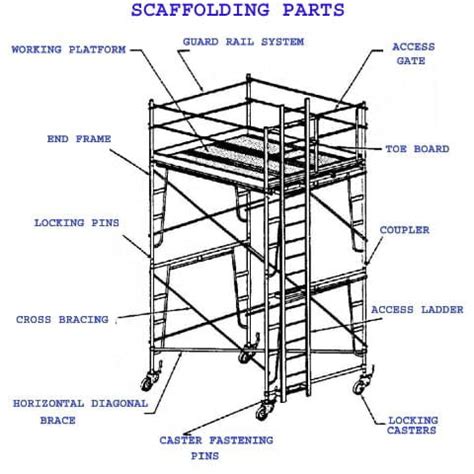 scaffold parts diagram