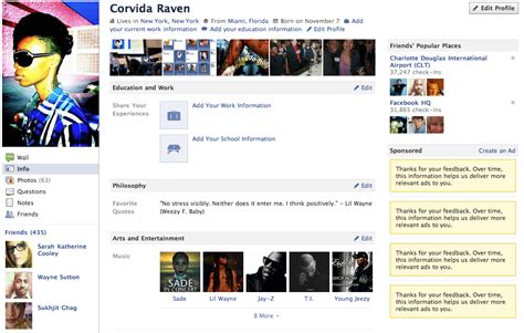 new facebook profile gets a refresh shegeeks