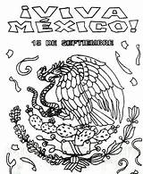 Coloring Pages Septiembre Colorear Para Mexico Spanish Independencia Alphabet Color Viva Printable Teaching Hispanic Heritage Month Vacation Sheets Dibujos Thinker sketch template