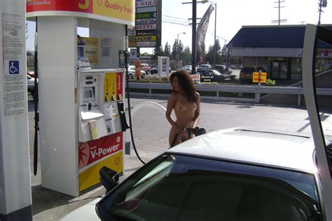 nude amateur on heels the rest of steff at the gas station september