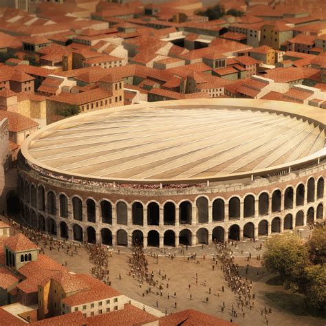 Retractable Scallop Shell Roof Could Be Built Over Verona S Roman Arena