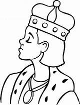 King Crown Draw Colouring Clipart Clipartbest Pages sketch template