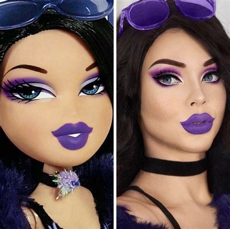 bratz challenge makeover   viral   bemethis   bratz doll makeup