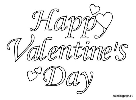 valentines day coloring coloring page valentines day coloring page