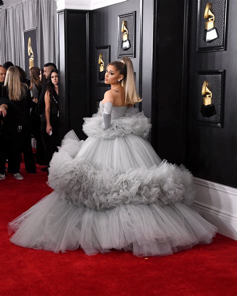 Ariana Grande S Dress At The 2020 Grammy Awards Popsugar