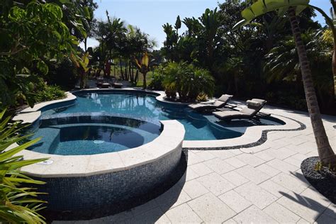 mosaic tile spa pool contractor builds extraordinary custom pools