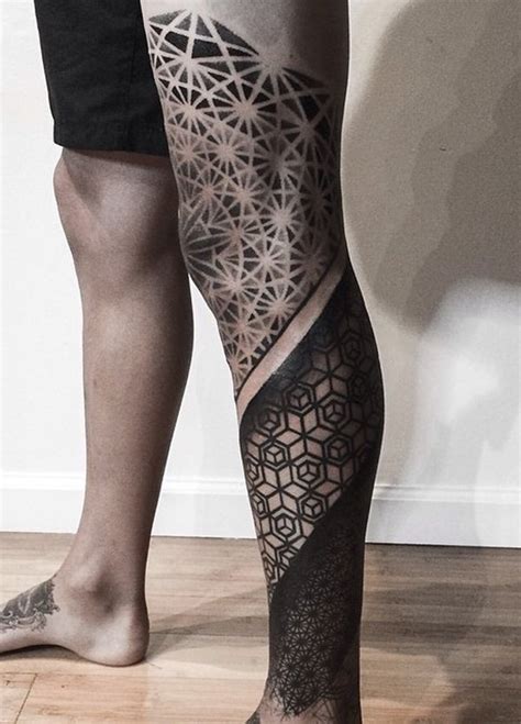 classy  popular calf tattoos designs ohh