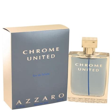 chrome united  azzaro eau de toilette spray  oz  men fragrance spray fragrance parfum