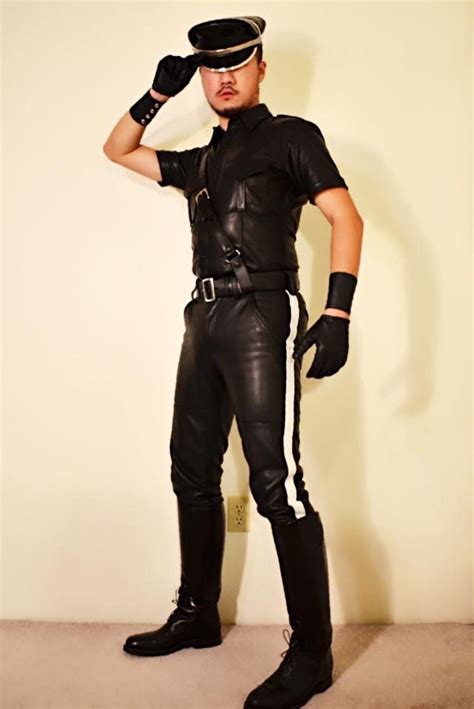 81 best asian leather gay images on pinterest gay cops and leather men