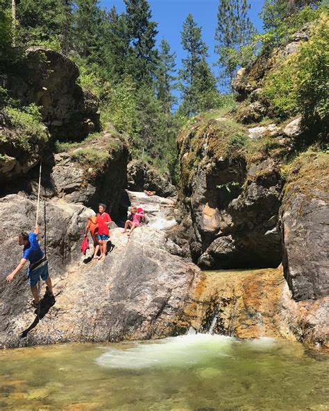 ashton creek enderby natural waterslides life  adventure