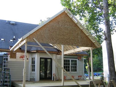 gable roof porch framing randolph indoor  outdoor design