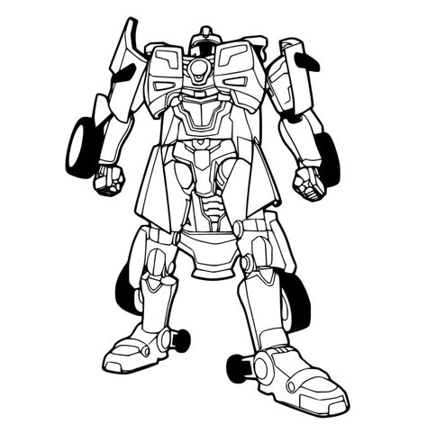 tobot coloring pages speed