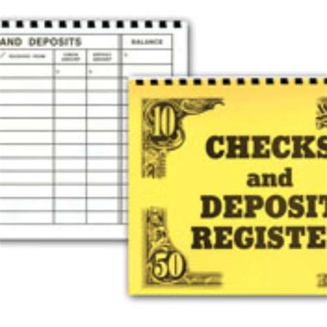 large print check  deposit register sharper vision store