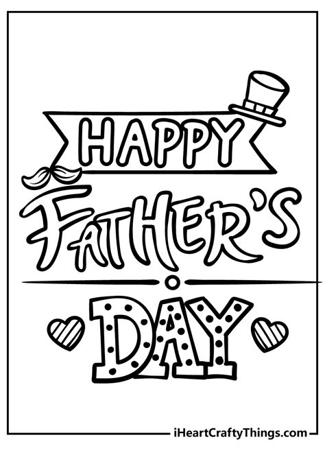 printable father  day coloring pages updated  printable father