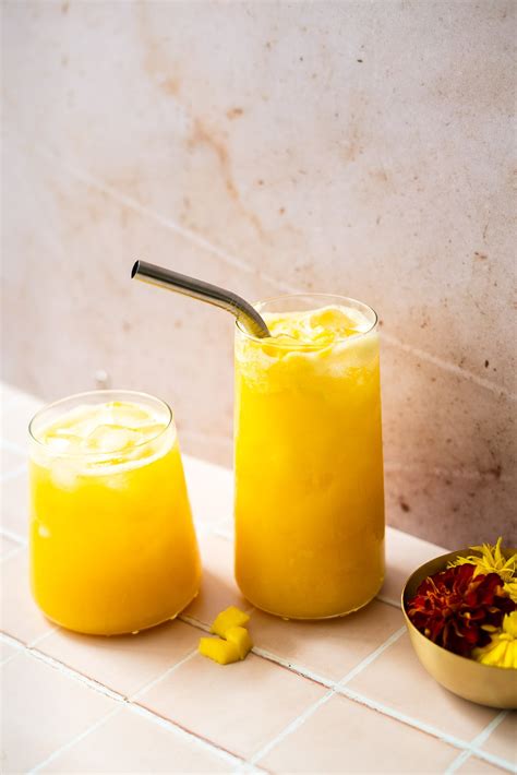 fresh mango juice masala  chai