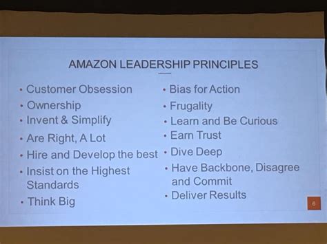 amazon leadership principles leadership earn trust principles