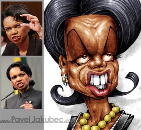 Condoleezza Rice Von Toon Politik Cartoon Toonpool