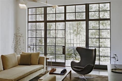 steel framed windows exotic house interior designs