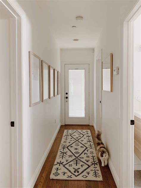 simple hallway makeover   perfect narrow hallway decorating hallway makeover