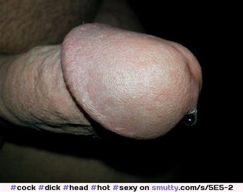 cock dick head hot sexy naked wet shaved closeup dripping precum cum peehole hard