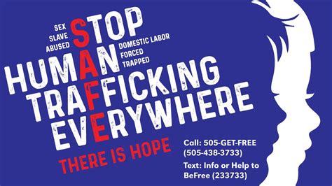 Sb43 – Display Of Human Trafficking Public Awareness Signs – Blue Delaware