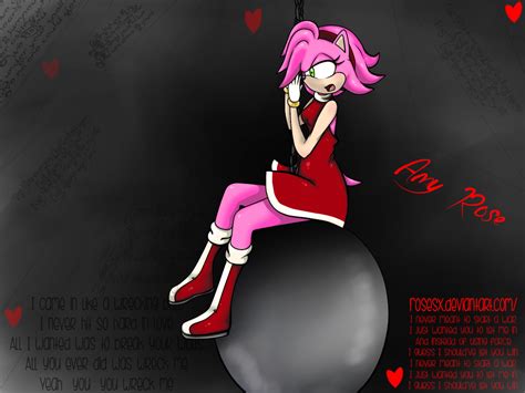 Amy Rose I Came In Like A Wreeeckinngg Balll By Icefatal On Deviantart