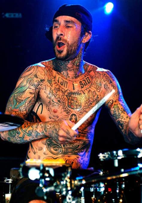 travis barker  celebs weird body art  weekly