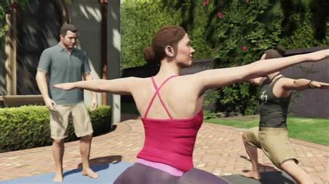 Grand Theft Auto V Did Somebody Say Yoga Fabian Laroche Michael De