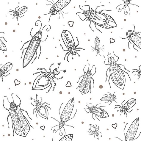 insects  kids coloring pages