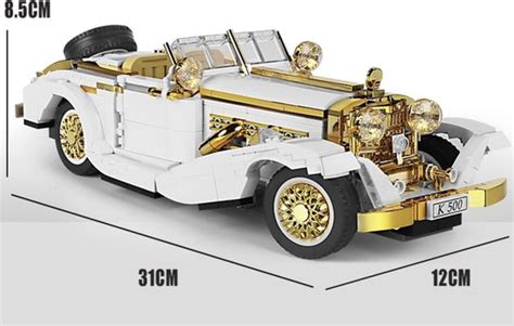 mercedes benz  special roadster classic car bouwpakket creator technic oldtimer