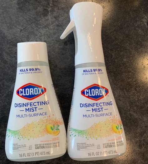 clorox disinfecting mist spray refill bundle   shipped