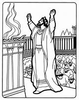Solomon Temple Builds Worshipping Rehoboam Israelites Wise Mose Herod Salomón Solomons Abihu Nadab sketch template