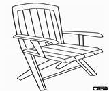 Chair Coloring Armchair Armrest Pages Household Oncoloring sketch template